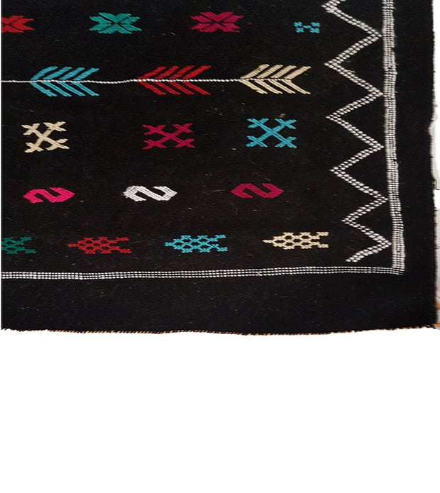 Black Kilim Carpet