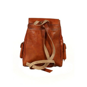 FES Leather  Kilim Backpack