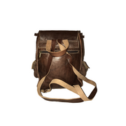 OUARZAZATE Leather Kilim Backpack