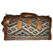 AZILAL Leather Kilim Bag