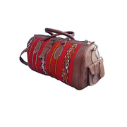 MARRAKECH Leather Kilim Bag